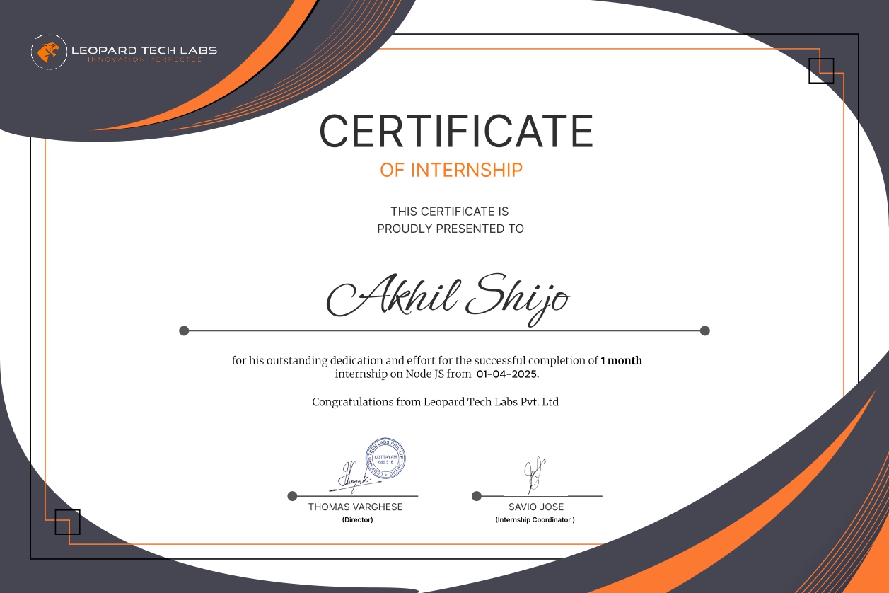 Certificate 20